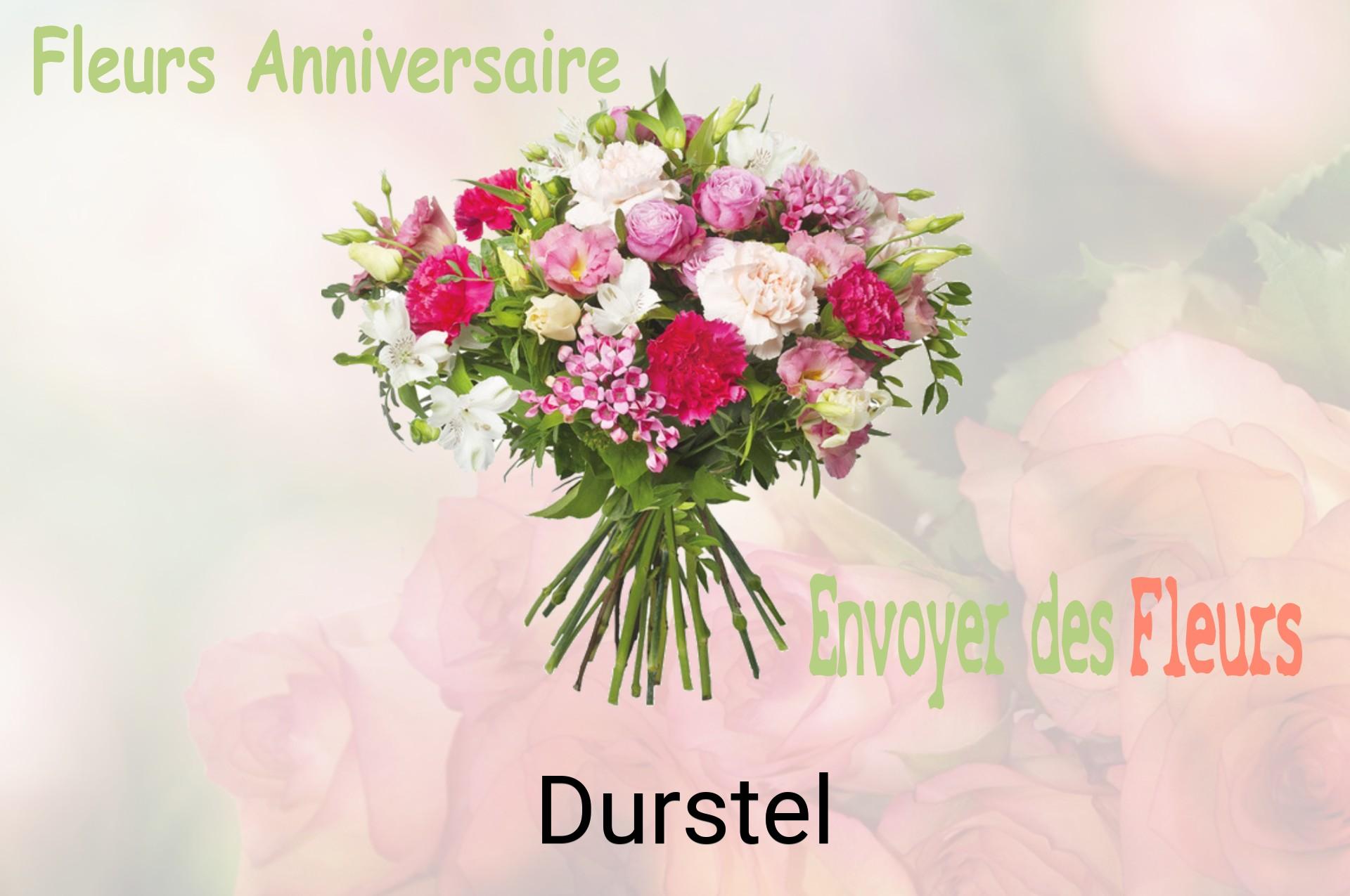 Bouquet de fleurs d’anniversaire livré à Durstel